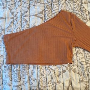 Tan off the shoulder (Brand New Never Worn)